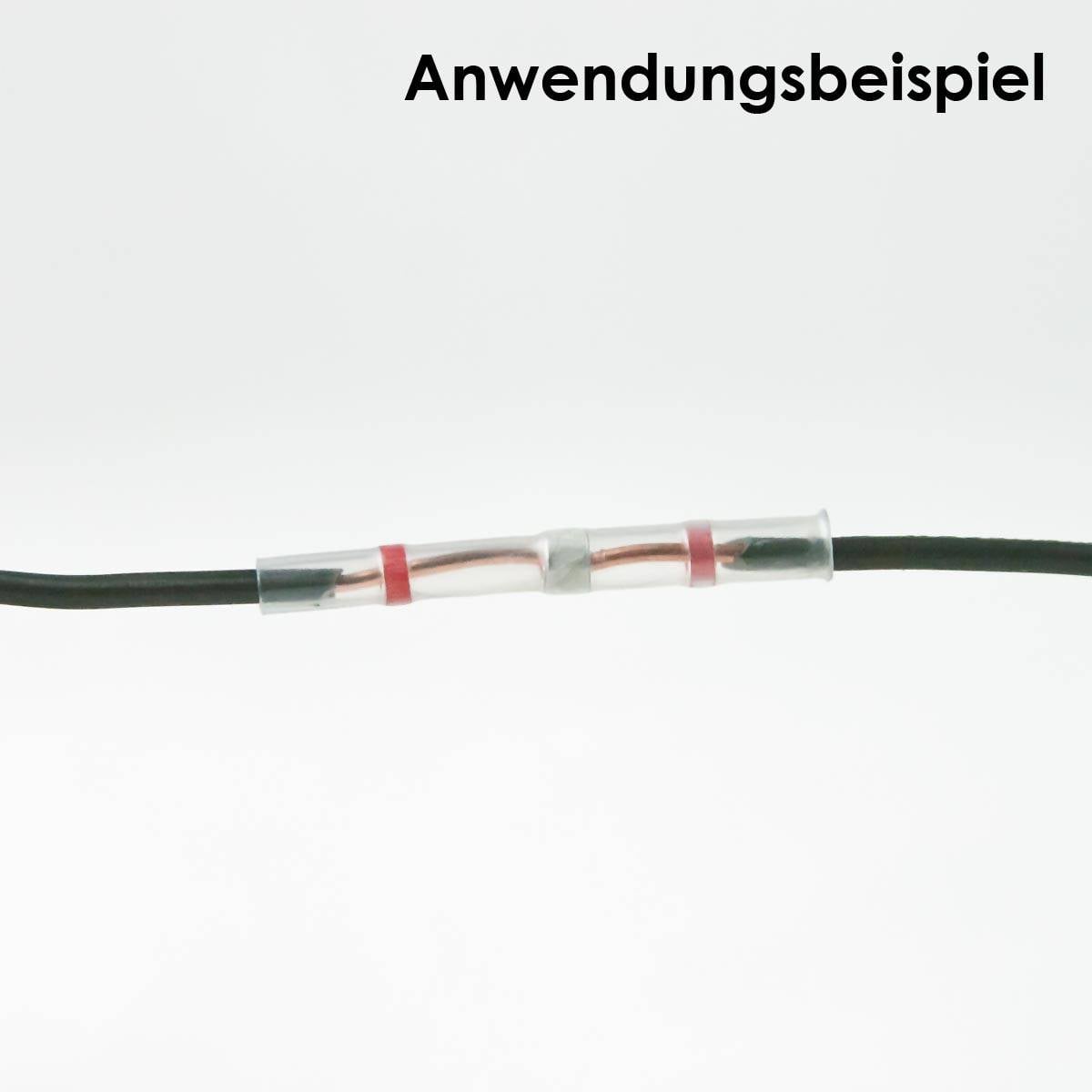 McPower - Lötverbinder 200er Pack, Ø2,7mm, 0,5-1,0mm² rot-3