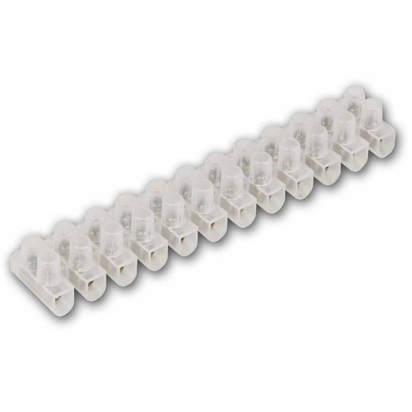 McPower - Lüsterklemme 2 Leisten, à 12 Klemmen, 2,5mm², 3A