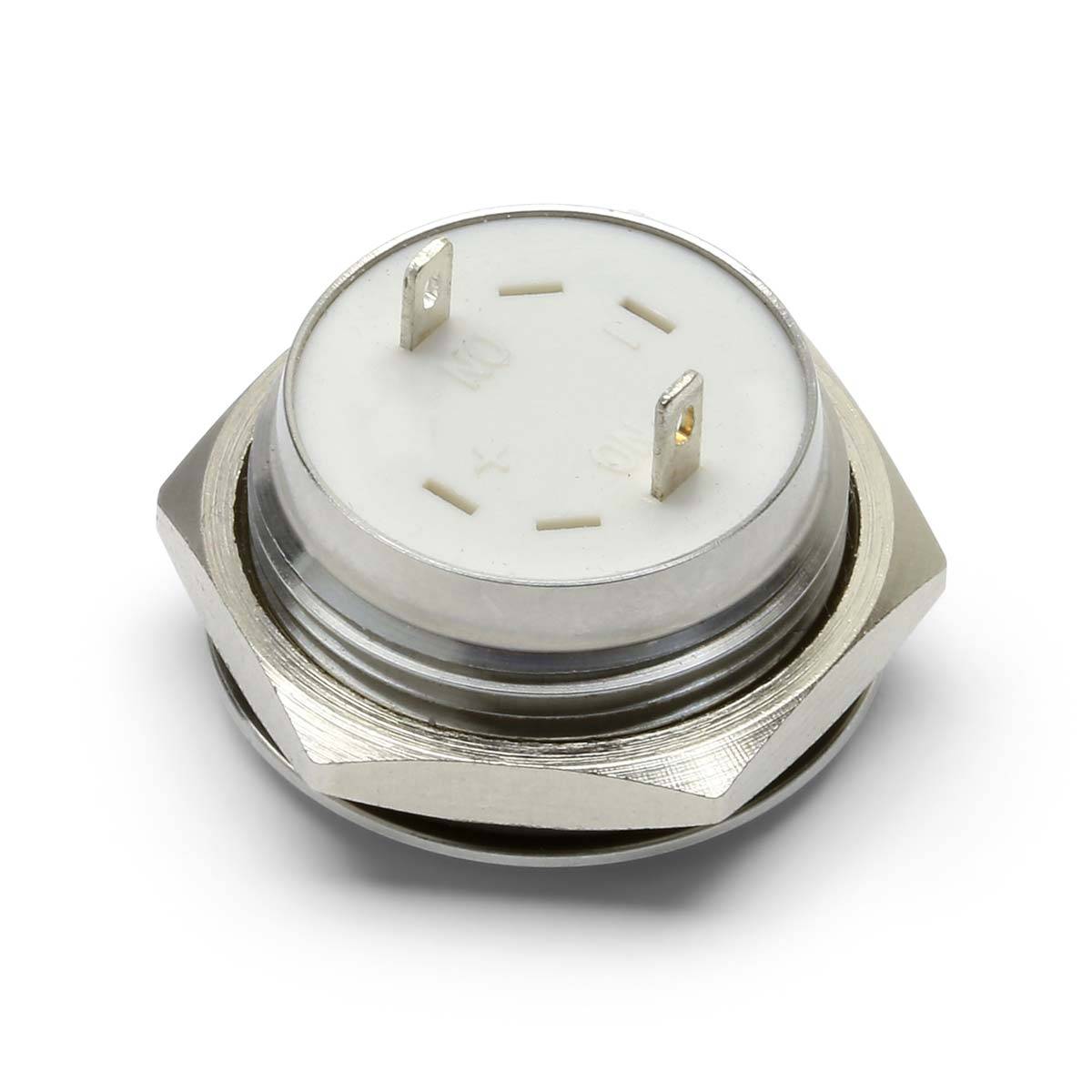 BLANKO - Edelstahl Vollmetall-Taster 16mm, 1-polig, IP65-3