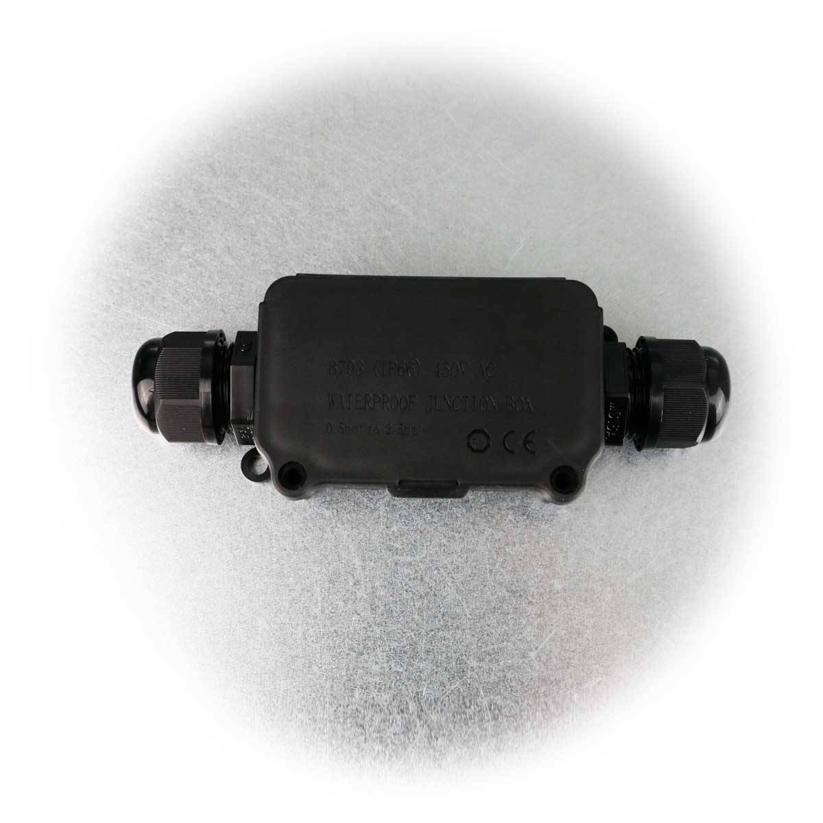 Kabelverbinder, 2 Anschlüsse, IP66 12V bis 230V, wasserdicht-2