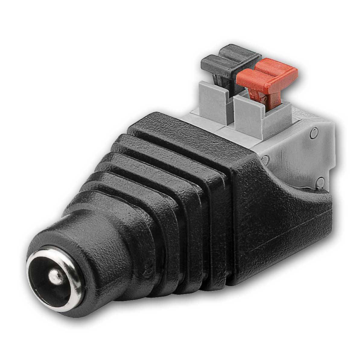 world-trading-net - 5x DC-Buchse 5,5x2,1mm Kabelklemmen, Terminal-Blo-0