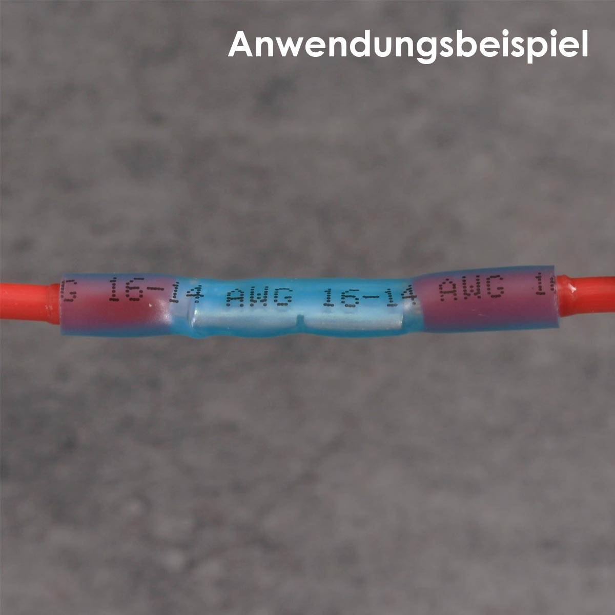 world-trading-net - Quetschverbinder-Sortiment schrumpfbar, 50-teilig-4