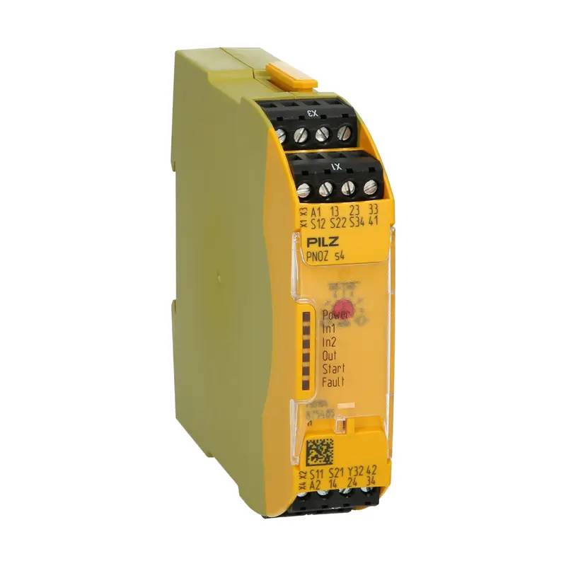 Sicherheitsrelais Pilz 750104 - PNOZ s4 24VDC 3 n/o 1 n/c-0