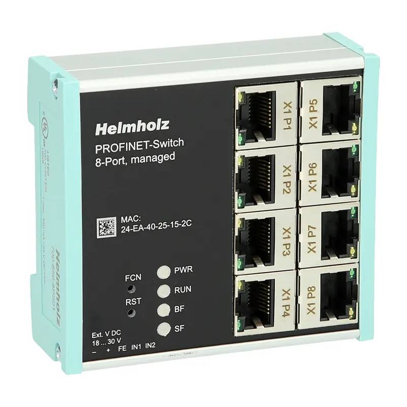 Managed PROFINET-Switch 8-Port Helmholz 700-850-8PS01-0