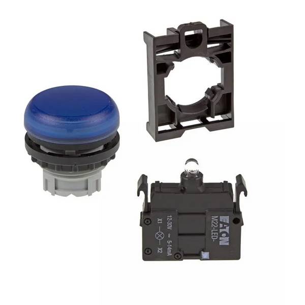 Set Leuchtmelder (blau) Eaton M22-L-B/-A/-LED-B