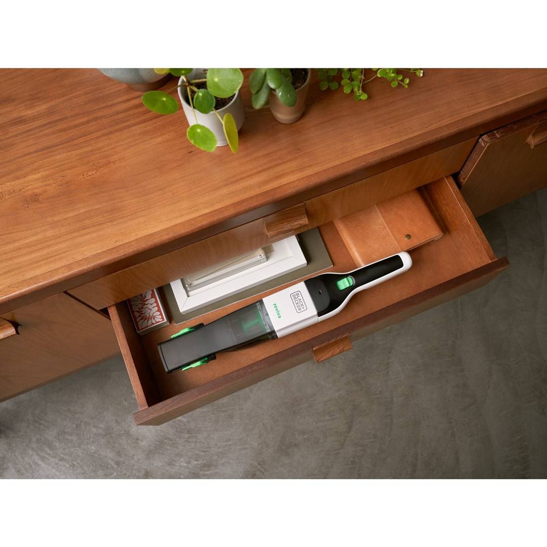 Black Decker REVHV8C - Handstaubsauger - weiß/grau-6