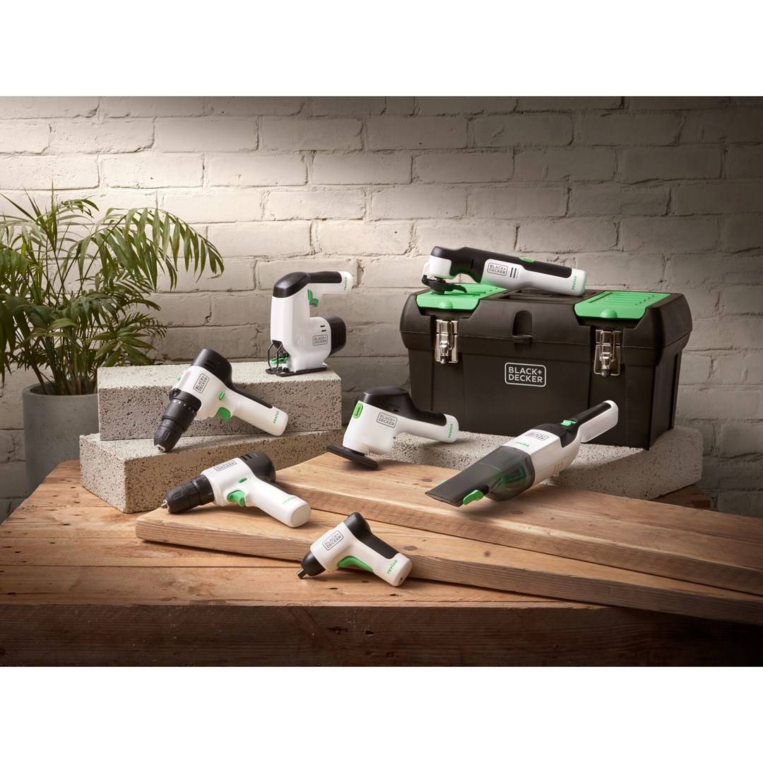 Black Decker REVHV8C - Handstaubsauger - weiß/grau-3