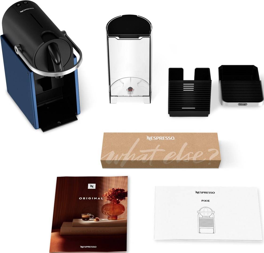 DeLonghi Kaffeemaschine Nespresso Pixie EN*schwarz/blau*-4