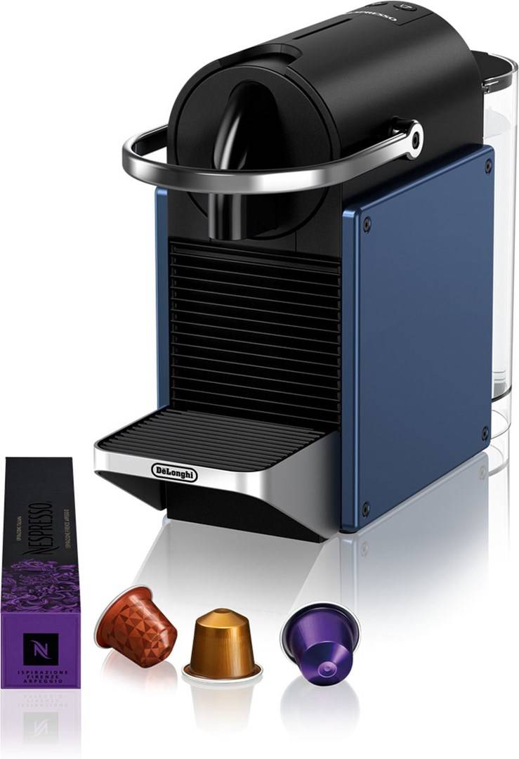 DeLonghi Kaffeemaschine Nespresso Pixie EN*schwarz/blau*-1