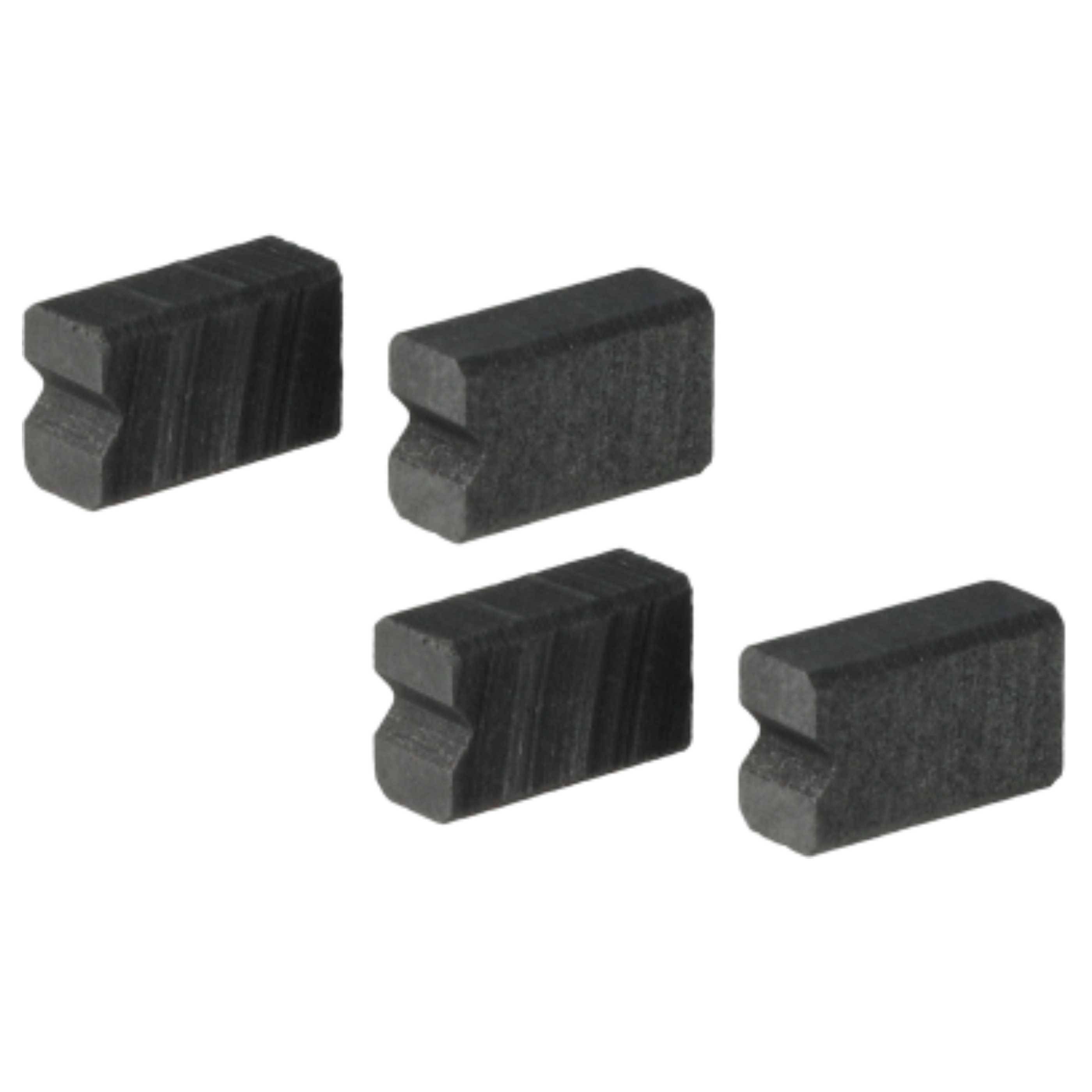 vhbw 4x Kohlebürste 6,25 x 4 x 10 mm kompatibel mit Bosch Benvenuto TCA60F9 - B25, TCA6001 - B20 Kaffeemaschine-0