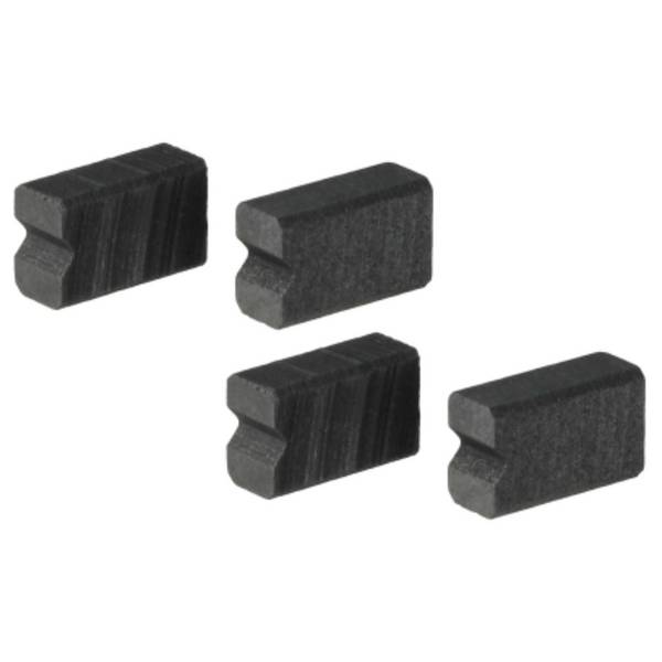 vhbw 4x Kohlebürste 6,25 x 4 x 10 mm kompatibel mit Bosch Benvenuto TCA60F9 - B25, TCA6001 - B20 Kaffeemaschine