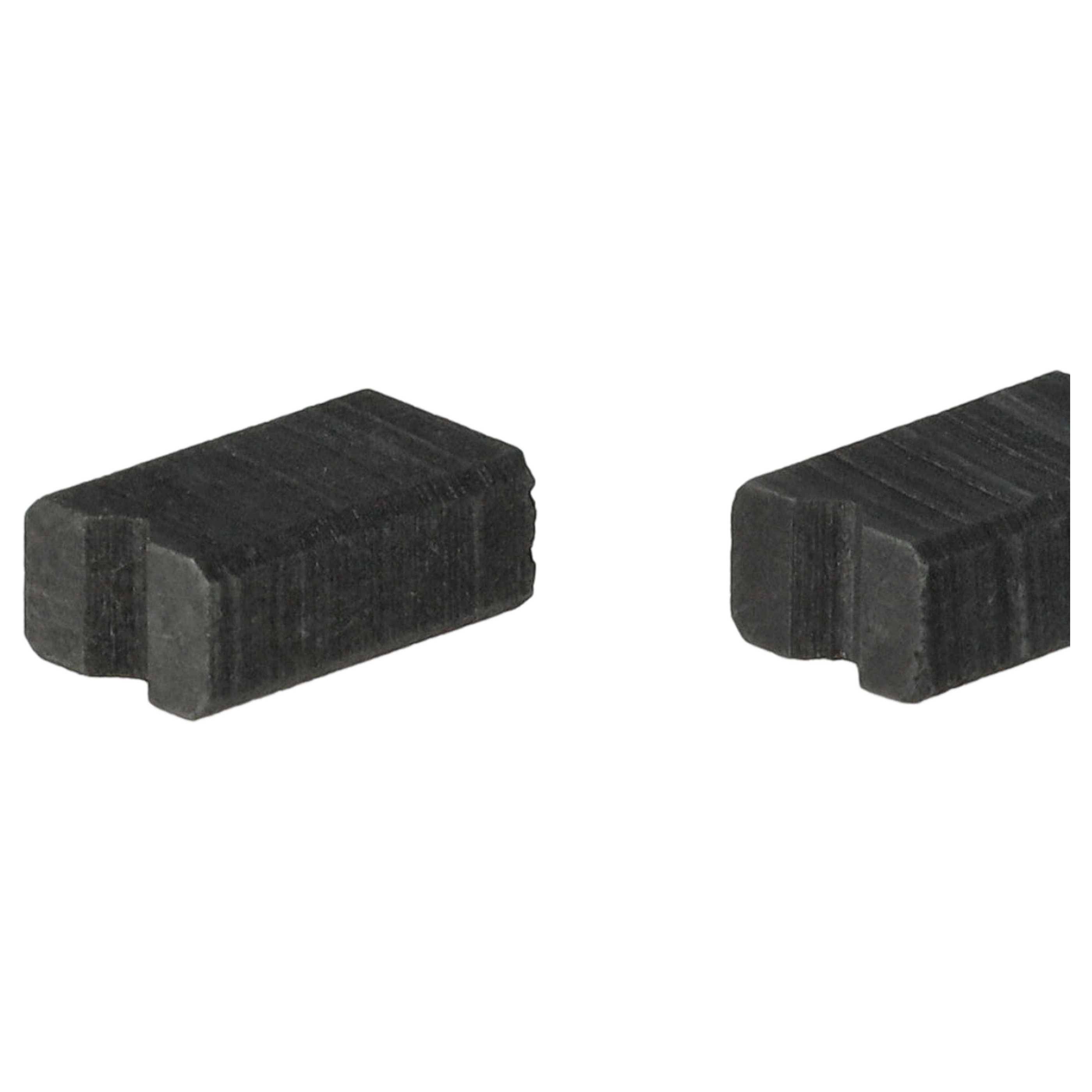 vhbw 4x Kohlebürste 6,25 x 4 x 10 mm kompatibel mit Bosch Benvenuto TCA60F9 - B25, TCA6001 - B20 Kaffeemaschine-3