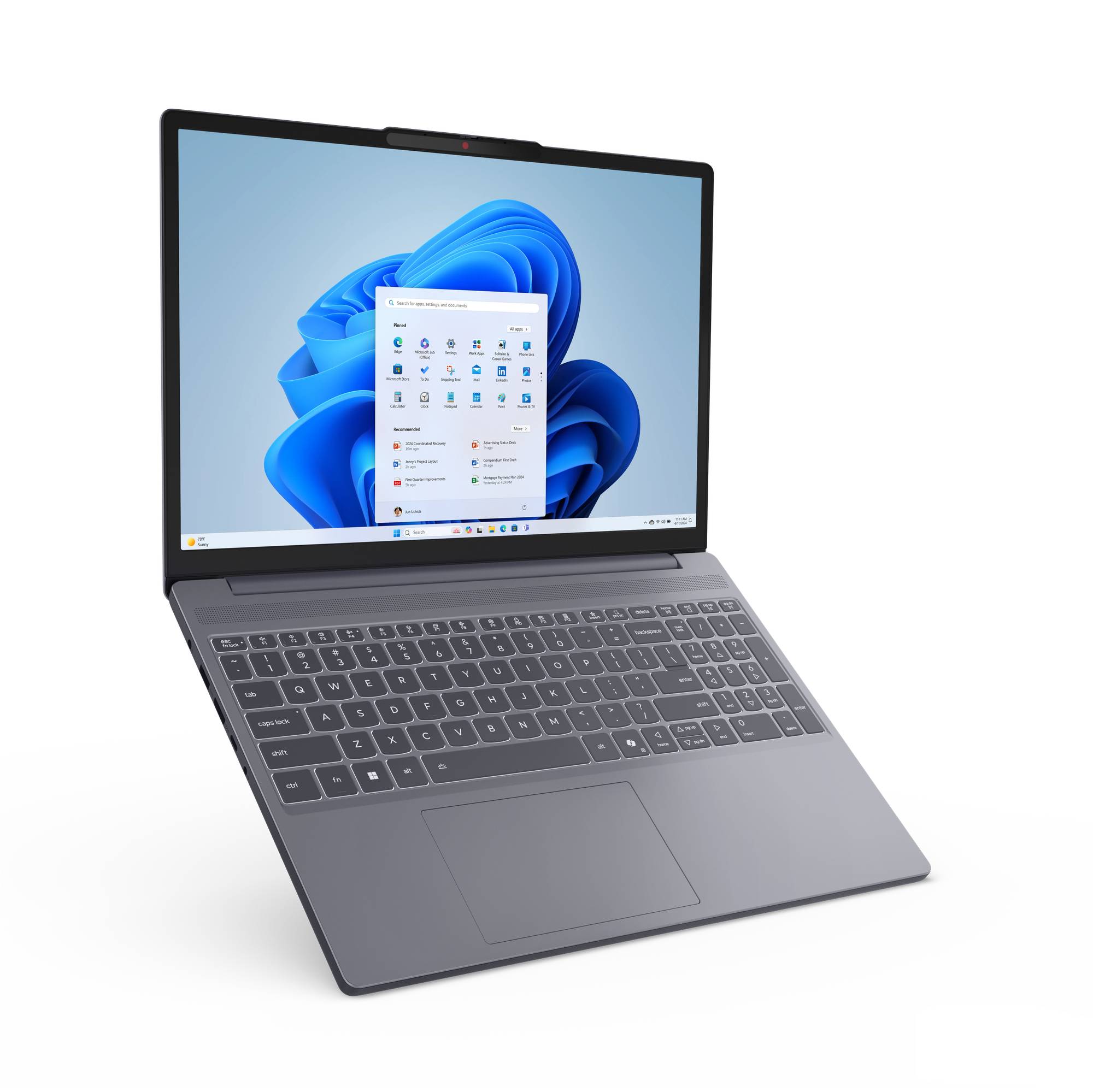Lenovo IdeaPad Slim 3 15IRH10, 15.3" WUXGA, Core i5-13420H 16GB RAM, 512GB SSD, Win11-4