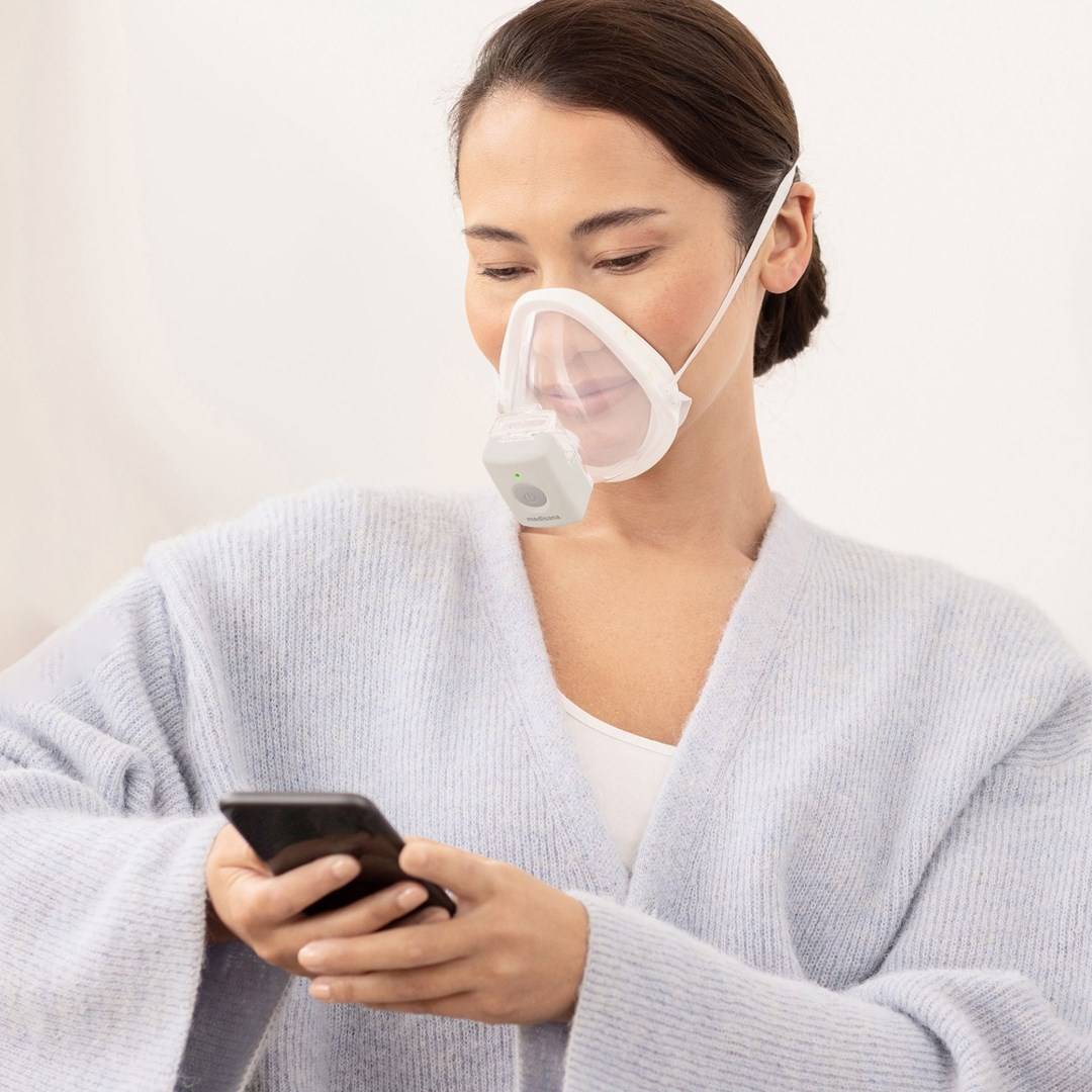 Medisana GmbH Medisana IN 705, Nasaler Inhalator, Grau, Weiß, Akku, 44 mm, 36 mm, 54 mm-1