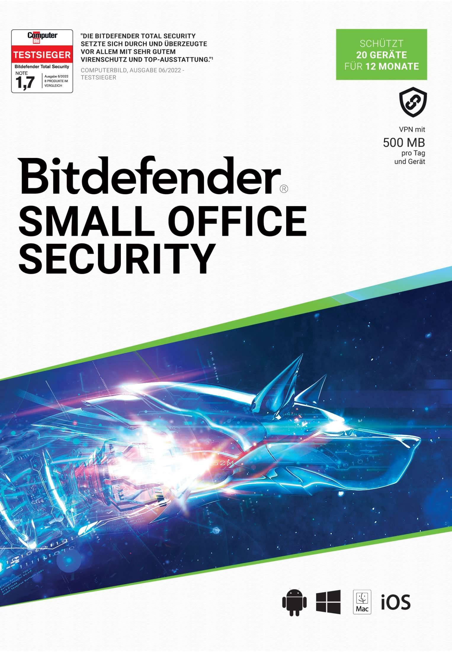 Bitdefender Small Office Security 20 Geräte / 12 Monate-0