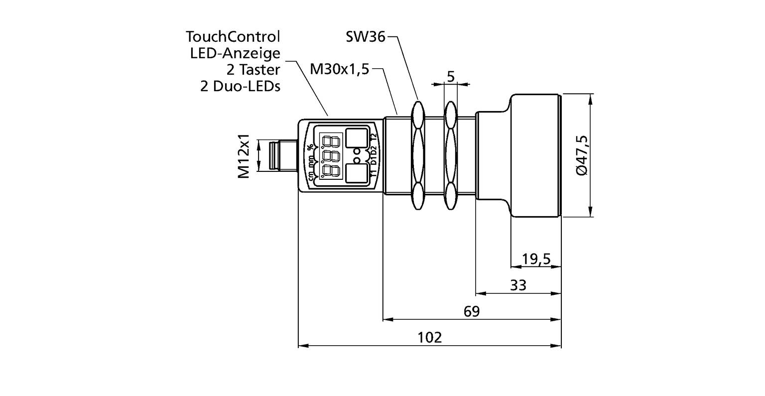 MICROSONIC mic+340/DIU/TC, Ultraschallsensoren-2