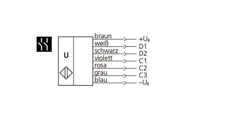 MICROSONIC esp-4/Empf/M12/3CDD/M18, Etikettensensor/Spleißsensor-2