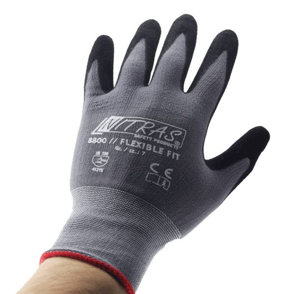 NITRAS FLEXIBLE FIT 8800 Strickhandschuhe Gr. 8 - M