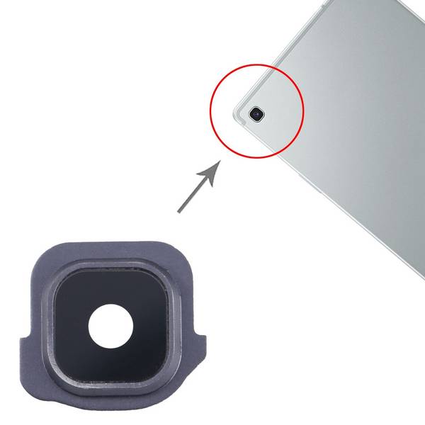 Für Samsung Galaxy Tab S5e SM-T725 Kamera-Linsenabdeckung Schwarz Ersatzteil