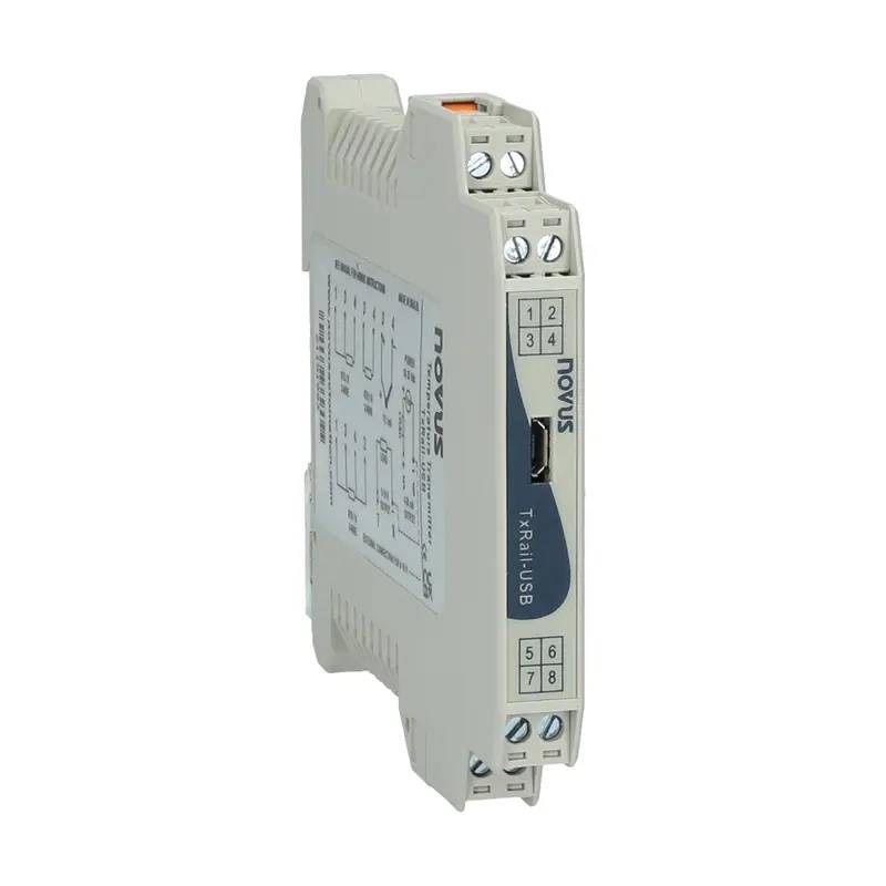 Universal-Hutschienen-Temperaturtransmitter NOVUS TxRail-USB - 8806037306-0