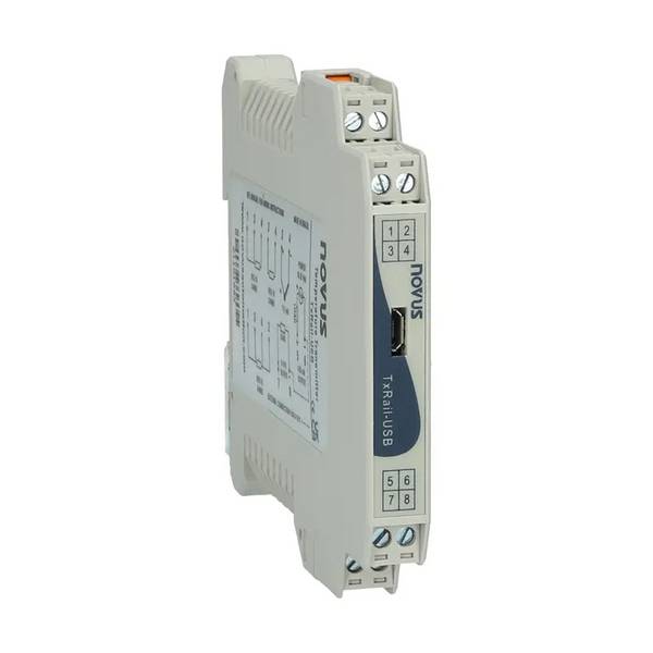 Universal-Hutschienen-Temperaturtransmitter NOVUS TxRail-USB - 8806037306