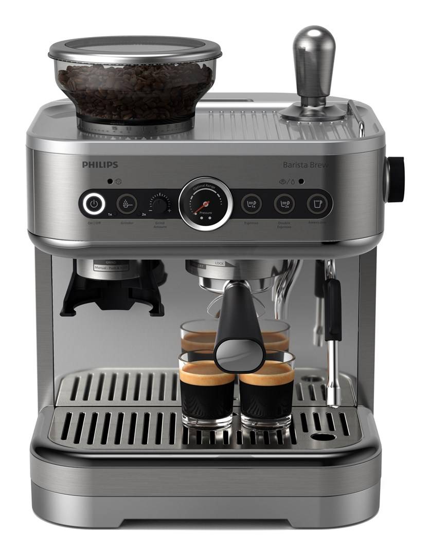 Philips PSA3218/01, Espressomaschine, 2,3 l, Kaffeebohnen, Eingebautes Mahlwerk, 1350 W, Edelstahl-1