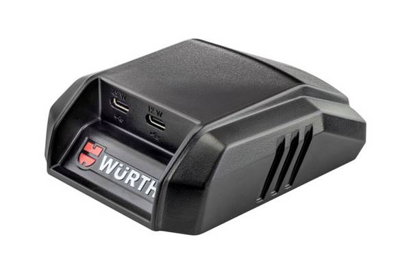 Würth USB-Ladeadapter AUL 18 COMPACT M-CUBE LADEADAPT-USB-(F.AUL 18 COMPACT)