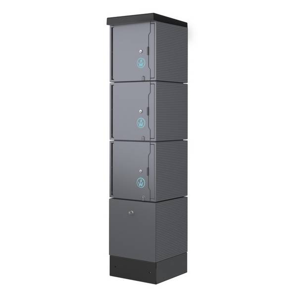 WaltherWerkeE-Mobil. E-Bike Ladestation CUBE