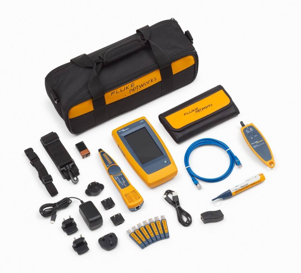 Fluke Networks LinkIQ Kit mit Fiber VFL u.Live FiberDetector LIQ-KIT-VFL-FBRLRT-0