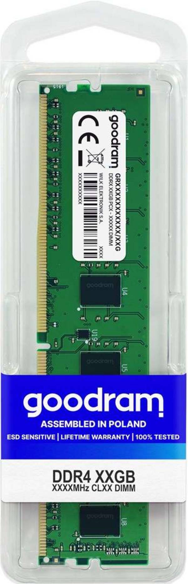 GOODRAM - DDR4 - Modul - 16 GB - DIMM 288-PIN