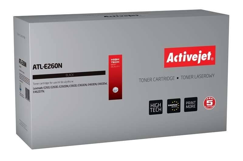 Activejet ATL-E260N Toner Replacement Lexmark E260A11E Supreme - Kompatibel - Tonereinheit-0