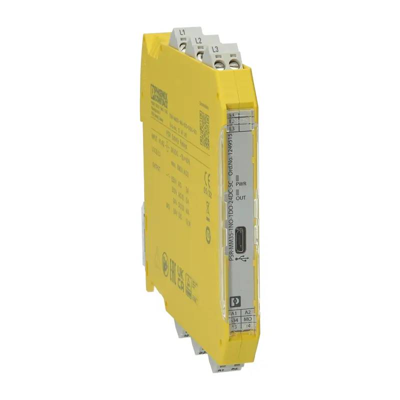 Sicherer Drehzahlwächter PHOENIX 1249515 - PSR-MM35-1NO-1DO-24DC-SC