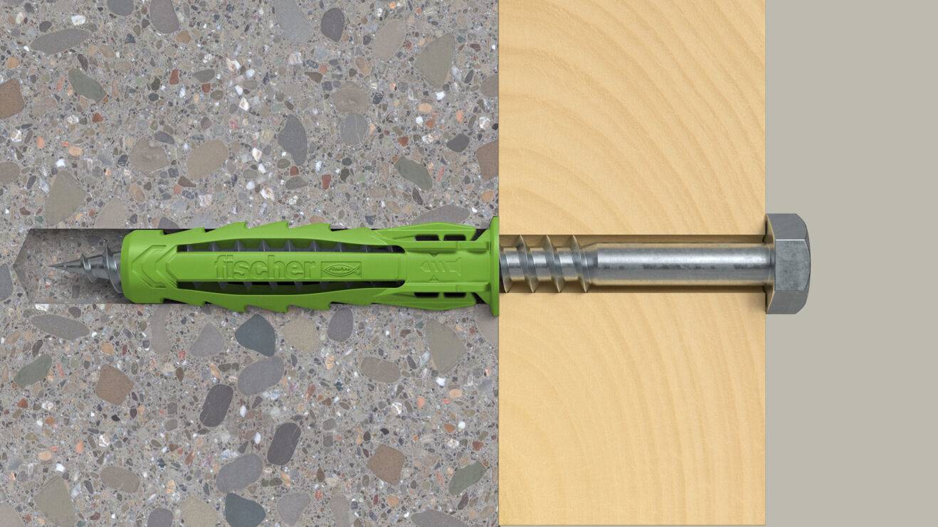 Fischer Deutschl. Dübel SX Plus Green 10x50 10 mm, 60 50 mm-3