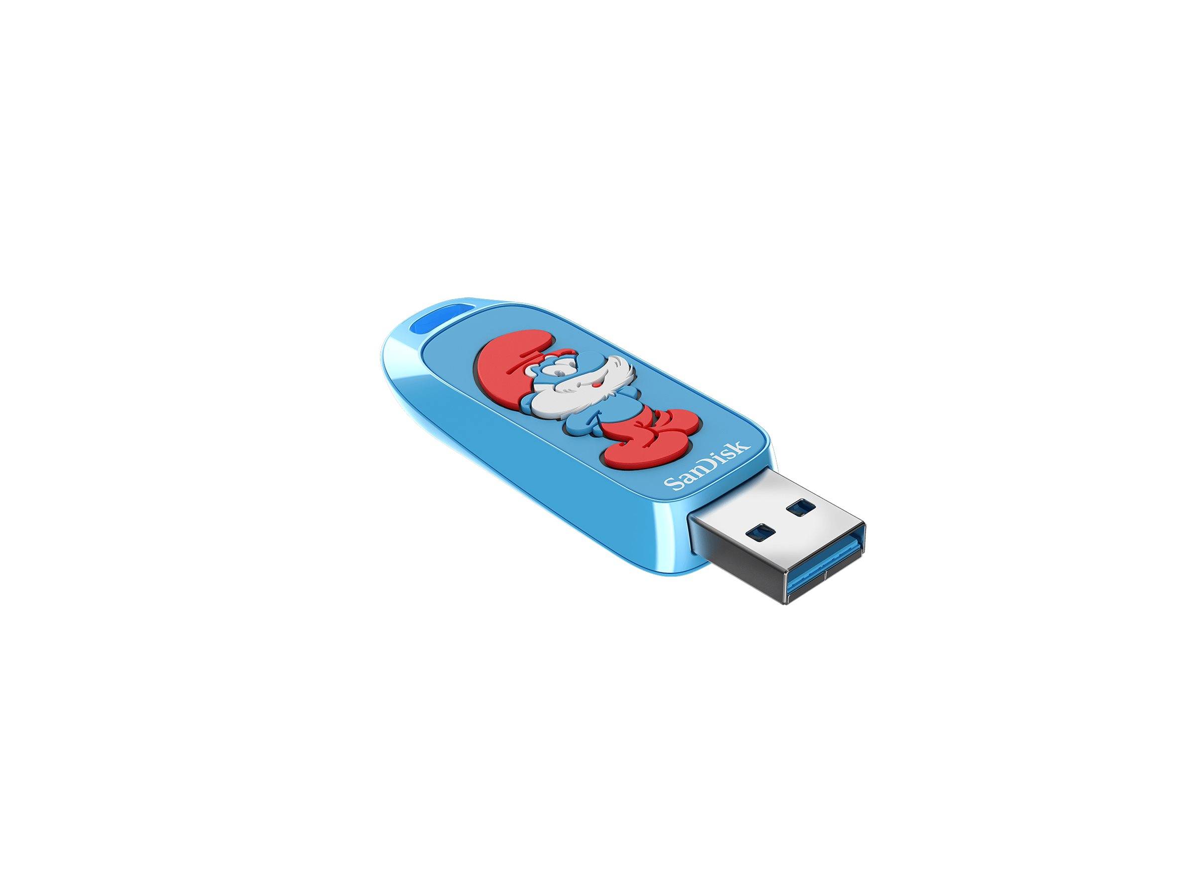 SanDisk Smurfs Papa Smurf Edition USB-Flash-Laufwerk 128 GB USB 3.2 Gen 1-2