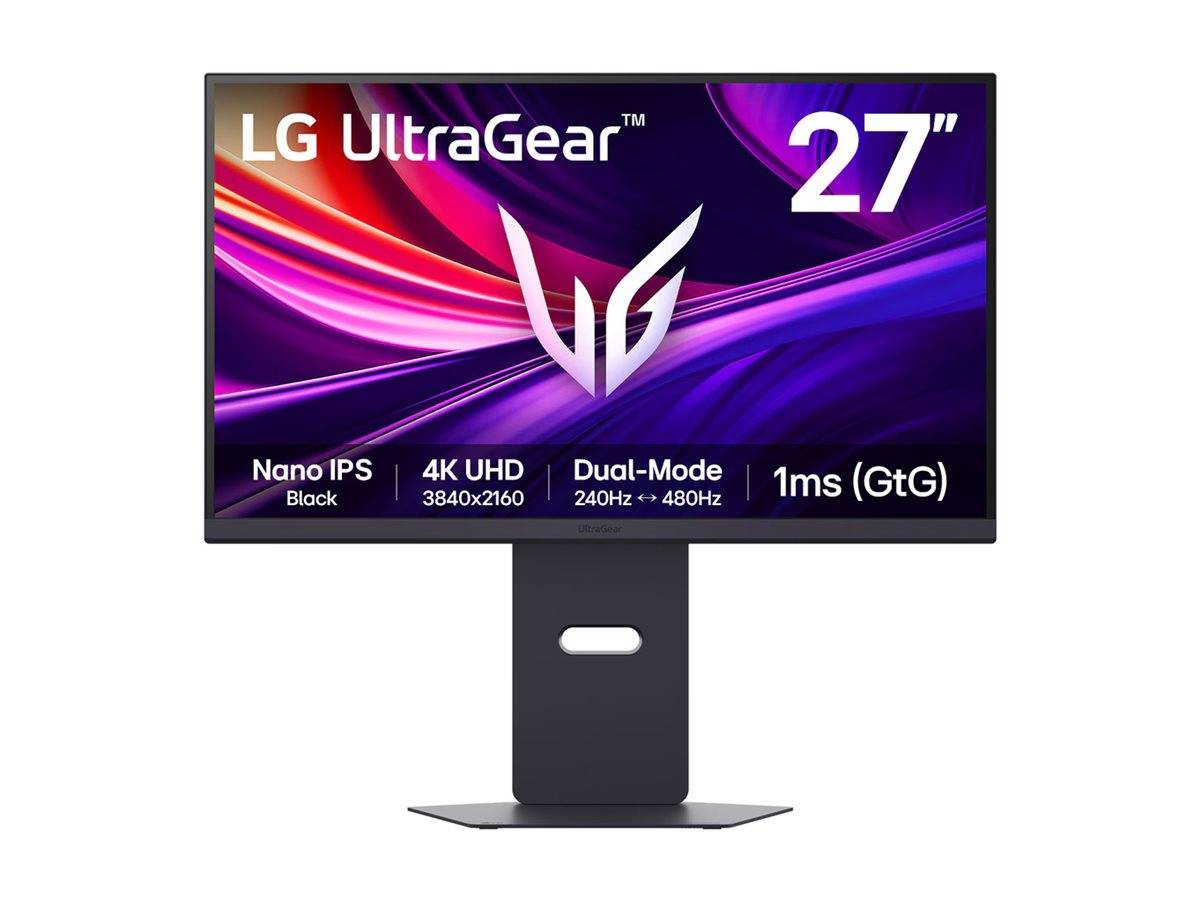 LG 27" 27G850A-B Ultragear Gaming UHD 4K Nano IPS 16:9 Black-1