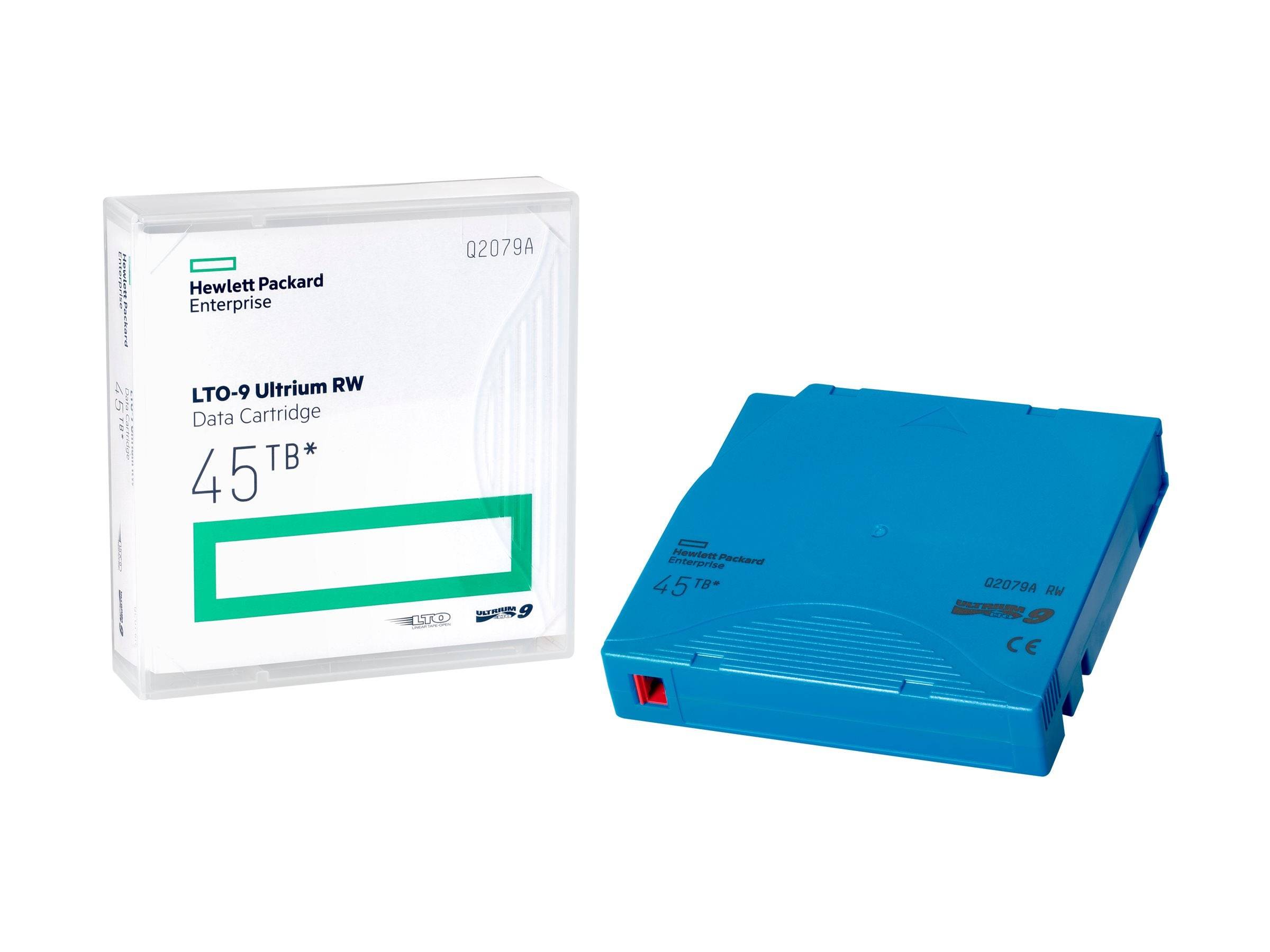 HPE 20 x LTO Ultrium 9 - 18 TB / 45 TB - Beschriftungsetiketten, Non-Custom-Labe-1