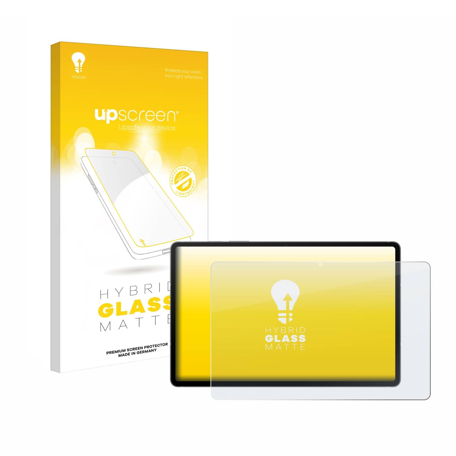 upscreen Hybrid Glas Matt Panzer-Folie für Samsung Galaxy Tab S10 FE 5G-0