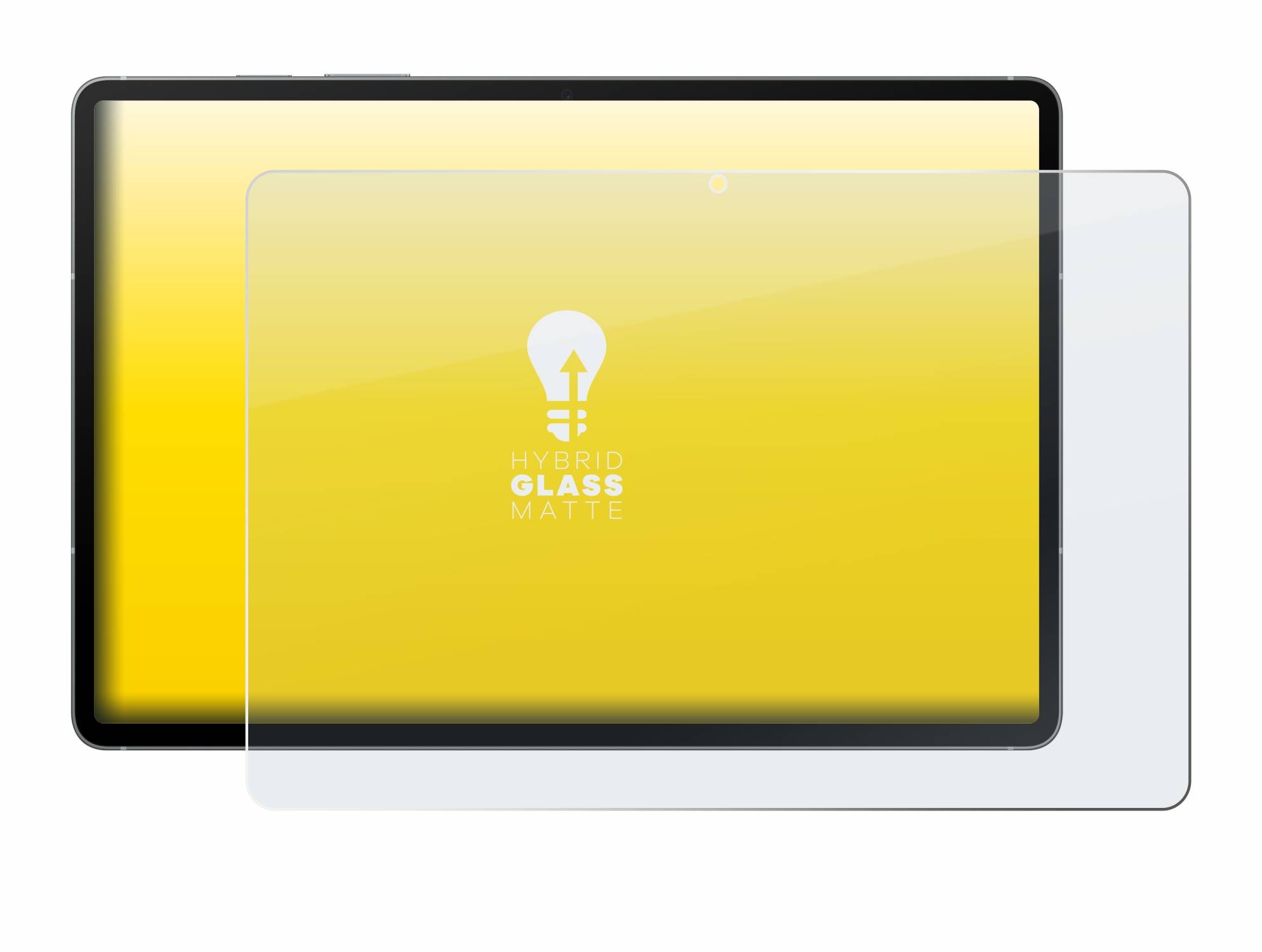 upscreen Hybrid Glas Matt Panzer-Folie für Samsung Galaxy Tab S10 FE 5G-2