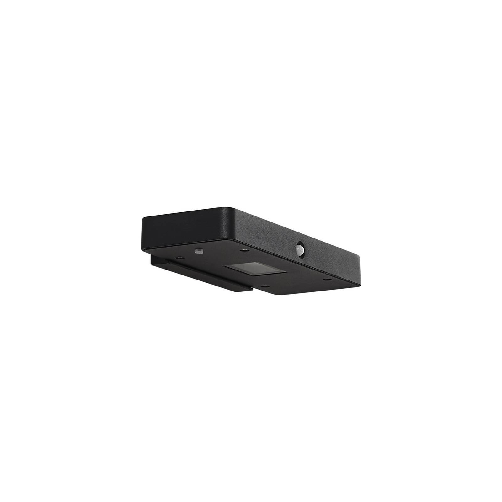 Lucande LED Solarleuchte außen 'Tavon' in schwarz aus Aluminium-0