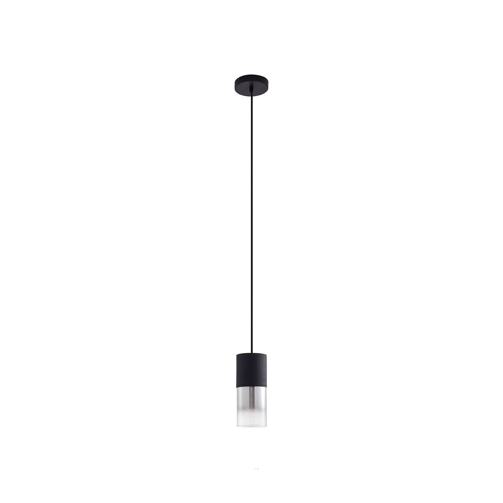 Lindby Pendelleuchte 'Svante' in alu aus Glas-0