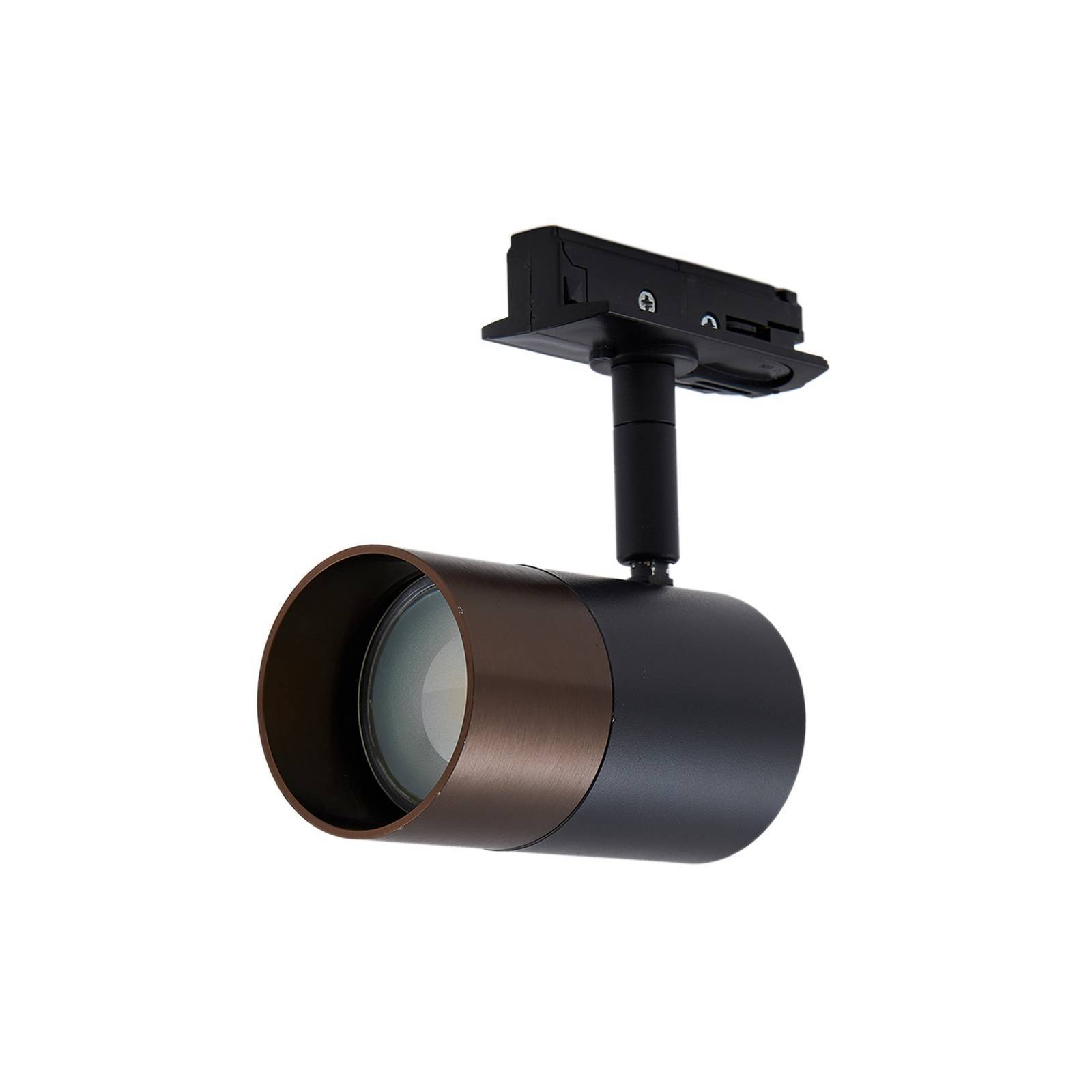 Lindby Stromschienenleuchte 'Linaro' in schwarz aus Aluminium-0