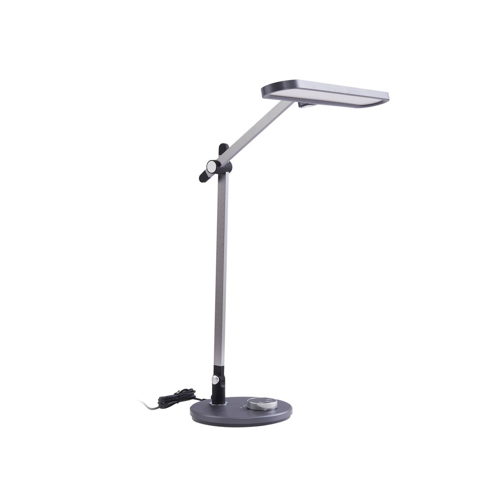 Lindby LED Tischlampe 'Elvir' in alu aus Aluminium-0
