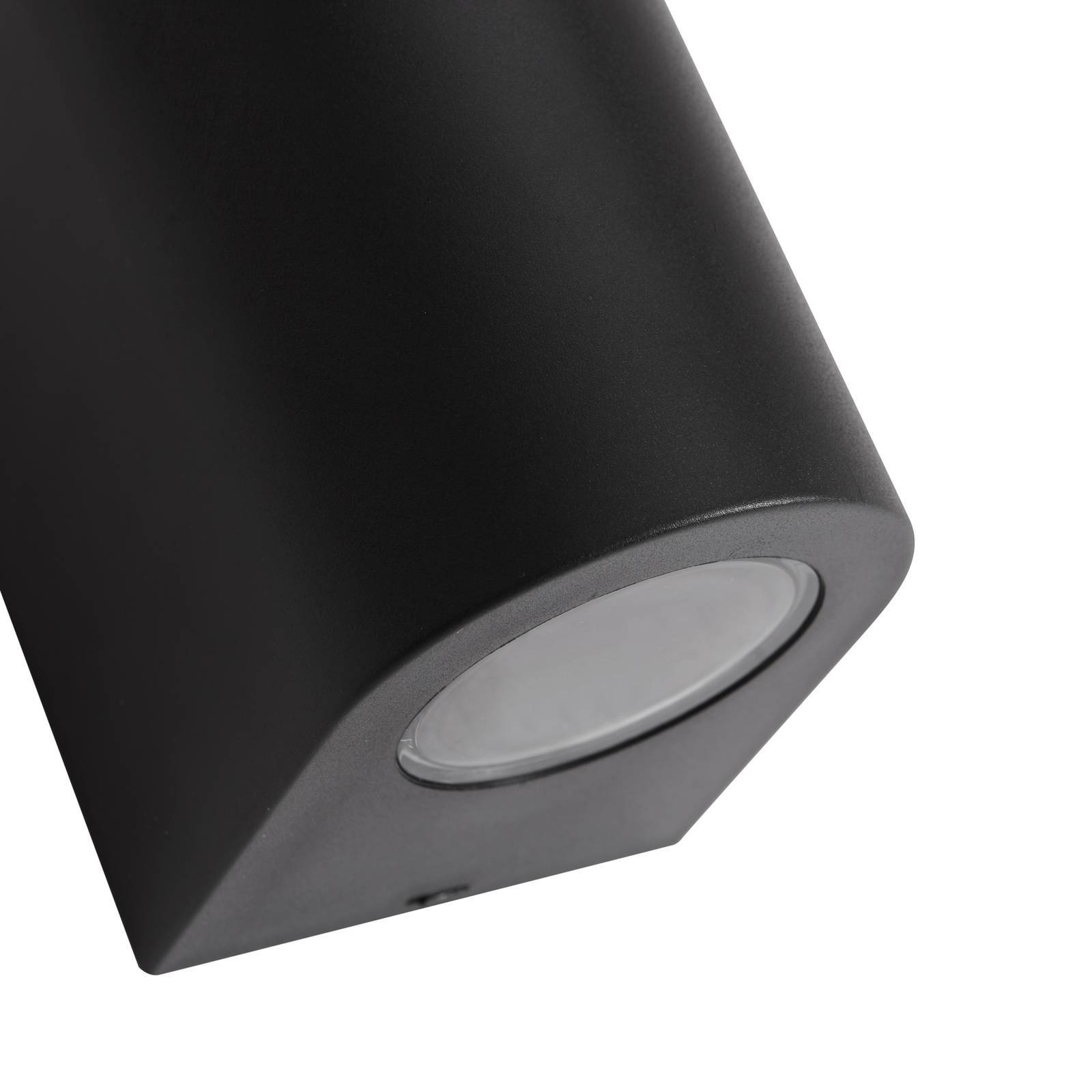 PRIOS Utomhusvägglampa 'Irfan' aus syntetmaterial-4