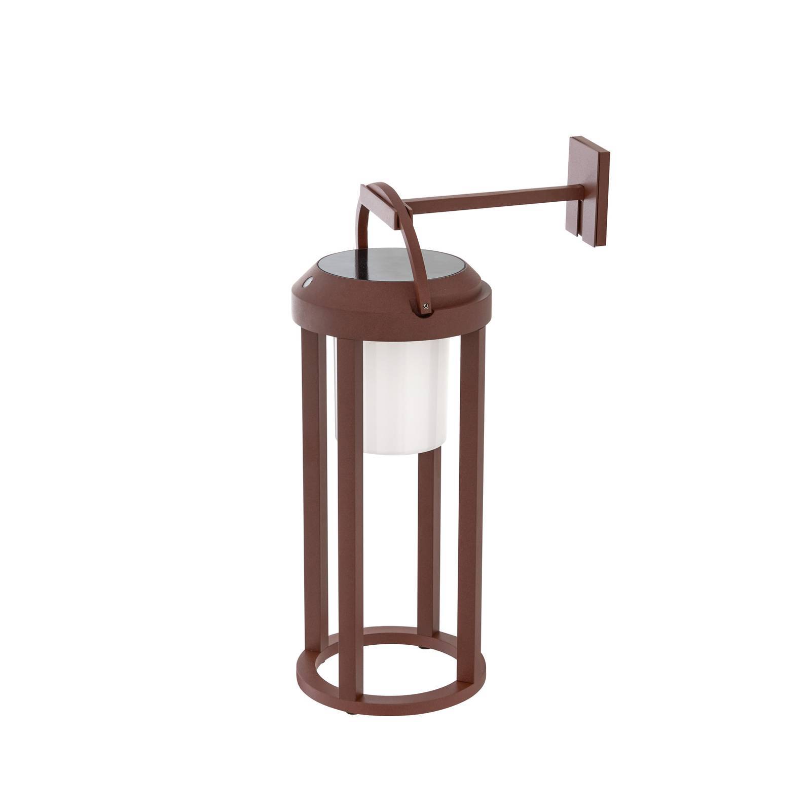 Lucande LED Solarleuchte außen 'Tilena' in schwarz aus Aluminium-0