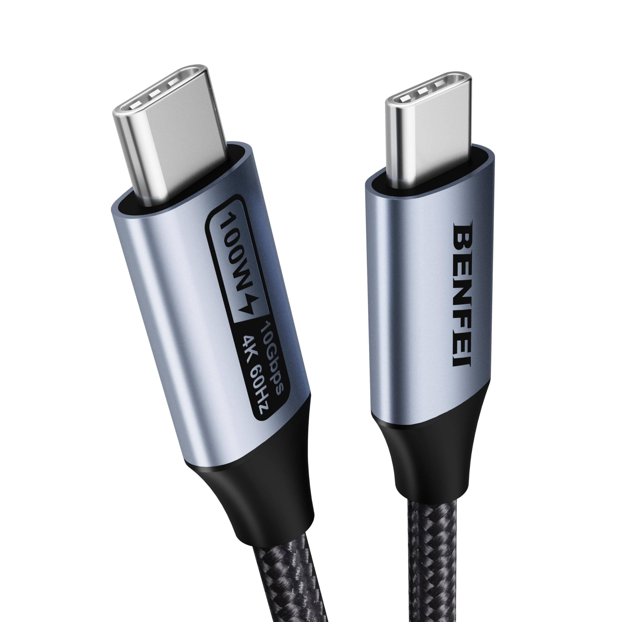 BENFEI 4K USB C Monitor Kabel 0.9M mit Schnellladung und Datenübertragung-0