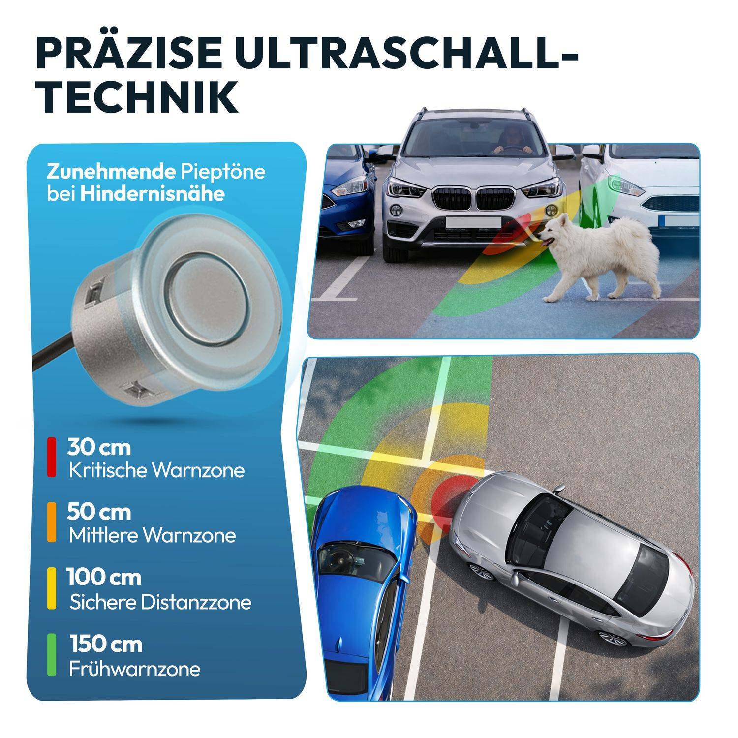 VSG24 Einparkhilfen ECHO PLUS Display Front-2