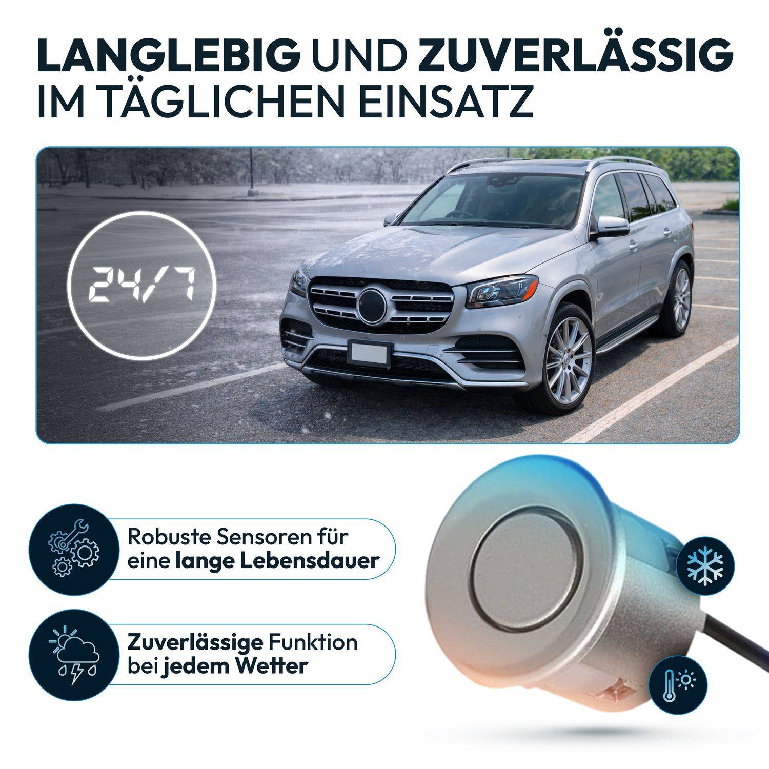 VSG24 Einparkhilfen ECHO PLUS Display Front-4