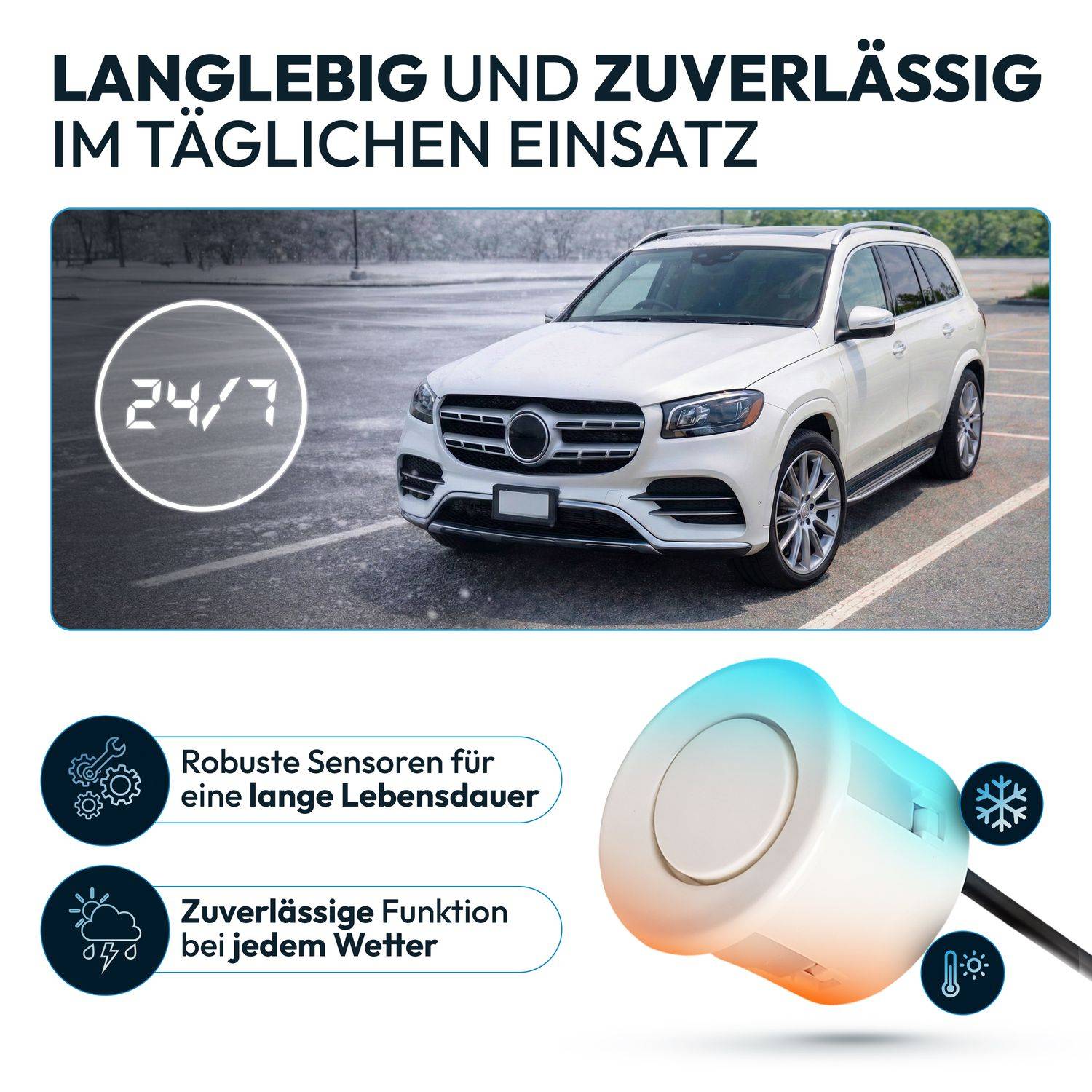VSG24 Einparkhilfen ECHO PLUS Display Front-4