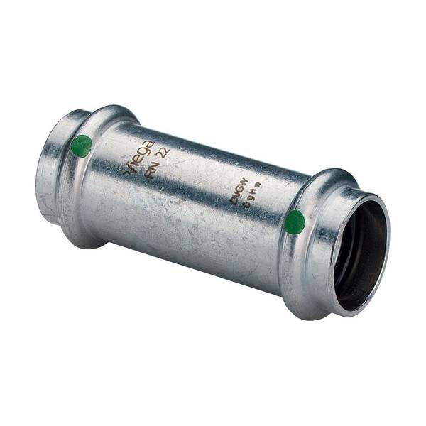 VIEGA Schiebemuffe Sanpress Inox Edelstahl 22mm