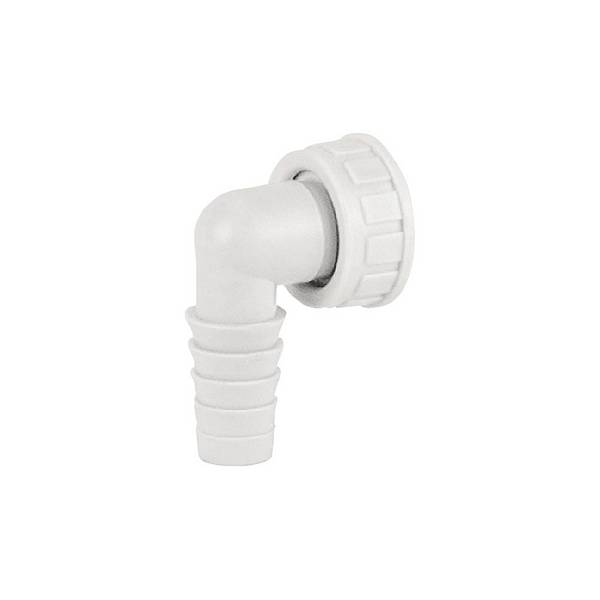 Dallmer Winkelschlauchtülle zu HL 400/405/406, 1", Grau, 090324